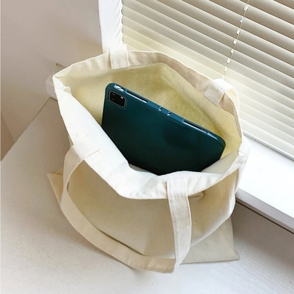 NWT green floral tote bag - Picture 3 of 3